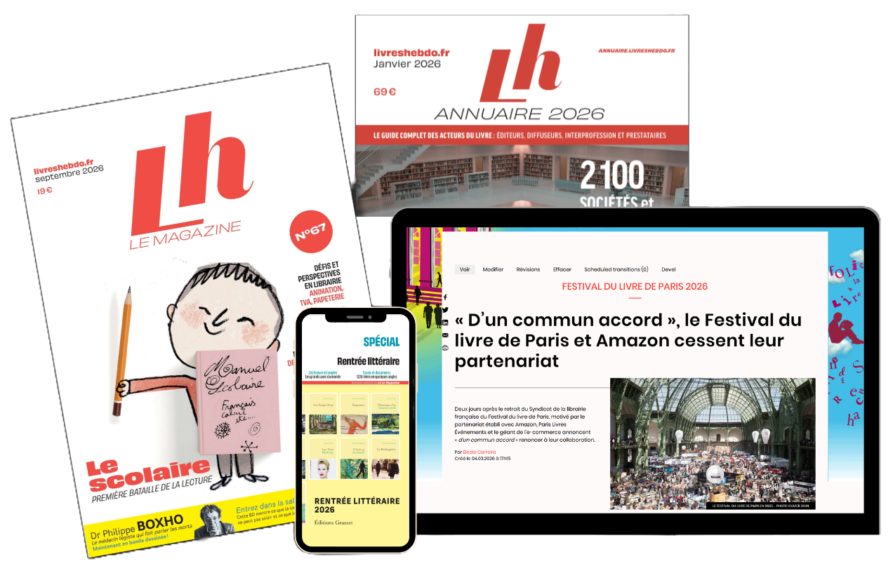 Offre formule intégrale + pack annuaire 2026 | Livres Hebdo